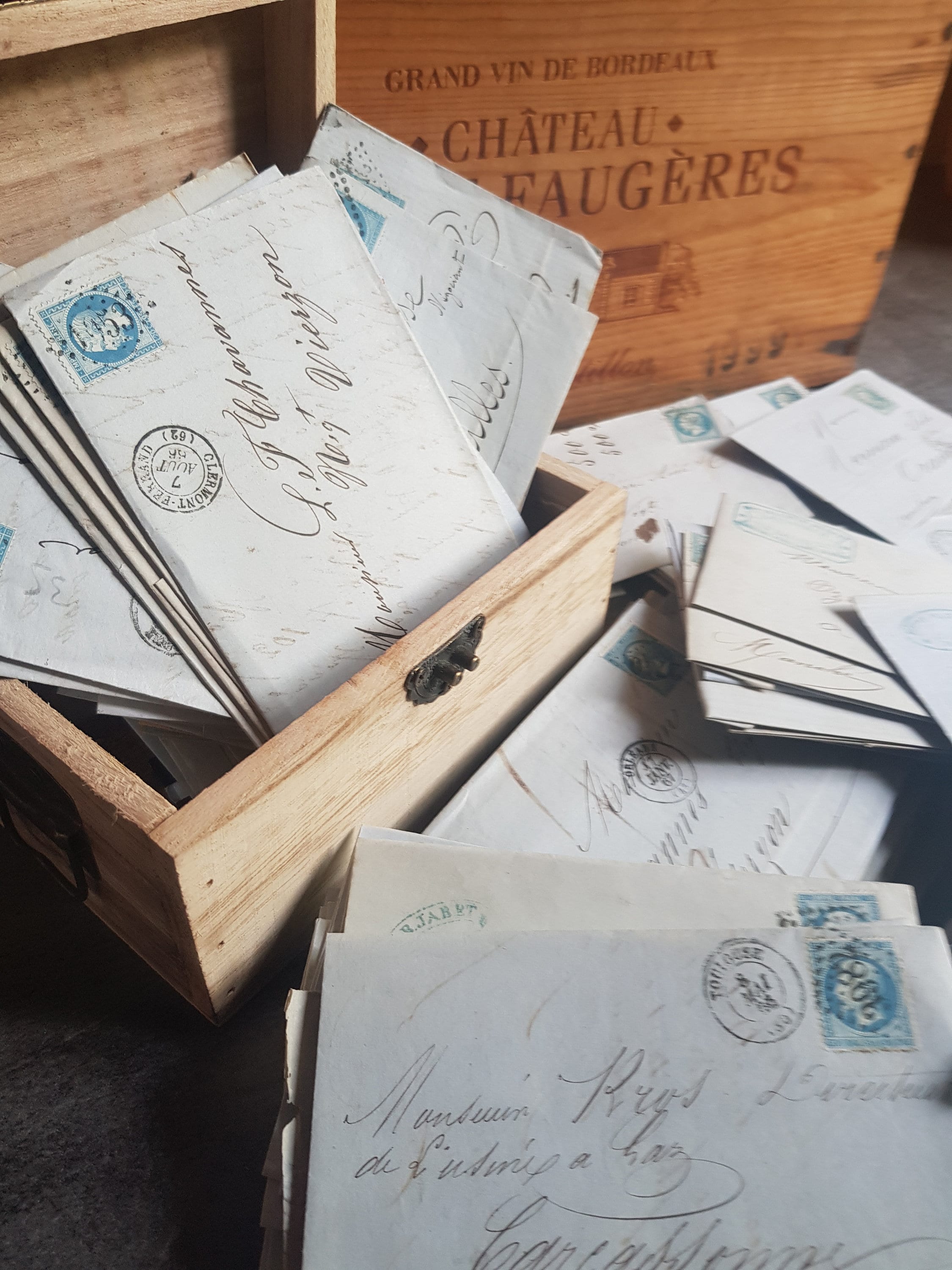 Sets 10 Very Old Letters From France - 1800s - Ephemera - Scrap Booking ...
