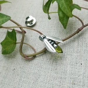 Firefly Pins, Firefly Revers Pin, Firefly TieTac, Peridot Pin, Herren Pin, Groomsman Geschenk, Firefly Pin, Lightening Bug Pin, Citrin Pin