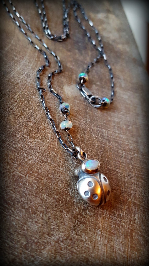 Ladybug Charm Necklace Good Luck Ladybird - Good Luck Charm Pendant