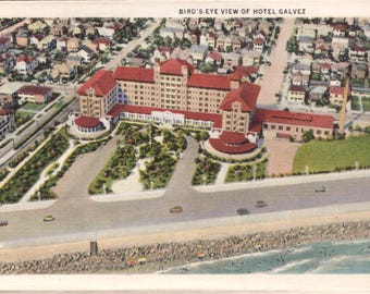 Old Galveston Texas Retro Beach Scrapbook Ephemera Junk Journal Printable Labels Tags Papers Postcards Stickers Documents Digital Download