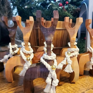 Decorative Wooden Deer