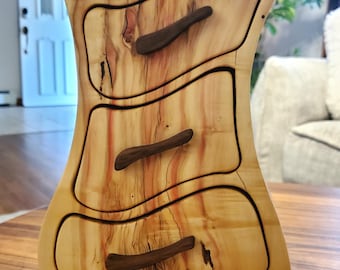 Joyero de madera único