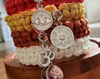 Pulseras de macramé