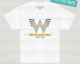 ¡Qué Wemby! Camiseta juvenil con los colores de la Fiesta de San Antonio - Edición Fiesta de los Spurs