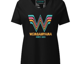 What-a-Wemby! San Antonio Fiesta Colors T-Shirt - Spurs Edition - Women's V-neck