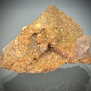 Superb Axinite On Matrix Meldon Aplite Quarry, Okehampton, Devon, England. image 4