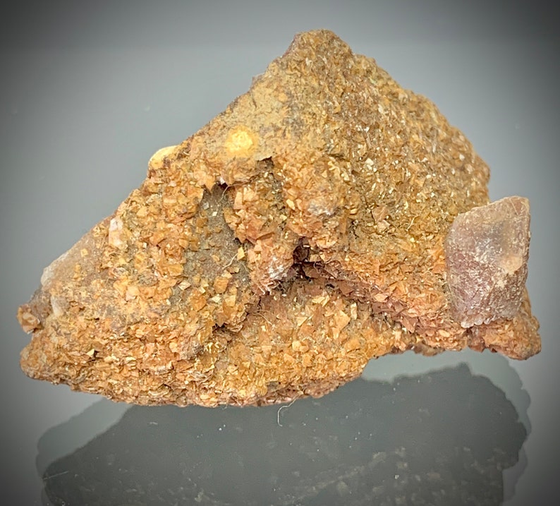 Superb Axinite On Matrix Meldon Aplite Quarry, Okehampton, Devon, England. image 4