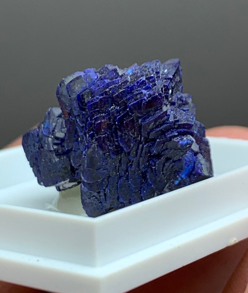 Azurite New Hanover Mine, Tyrone, Grant Co, New Mexico, USA. image 5