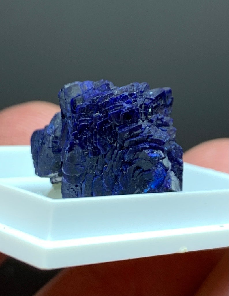 Azurite New Hanover Mine, Tyrone, Grant Co, New Mexico, USA. image 4