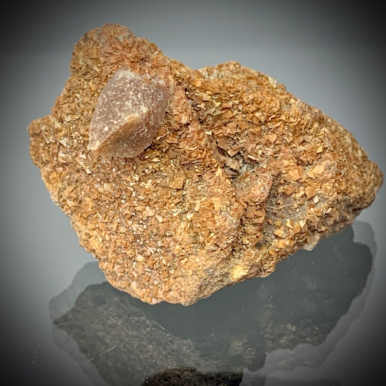 Superb Axinite On Matrix Meldon Aplite Quarry, Okehampton, Devon, England. image 5