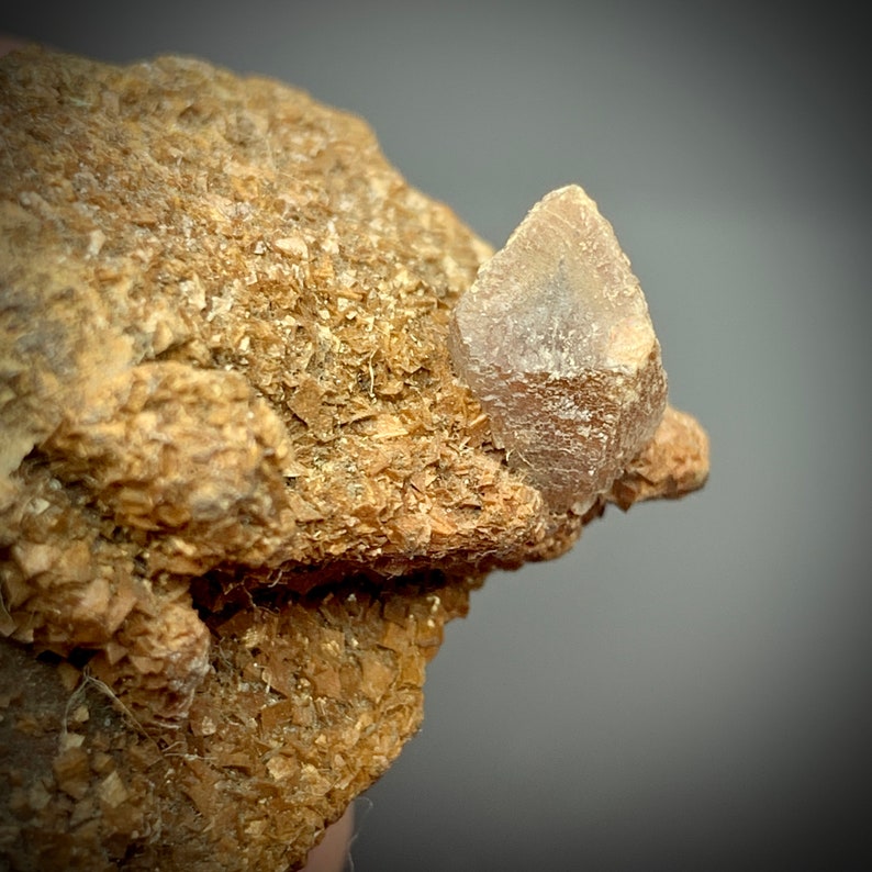 Superb Axinite On Matrix Meldon Aplite Quarry, Okehampton, Devon, England. image 1