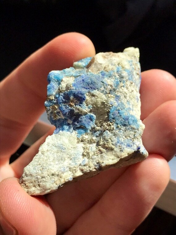 Top Colour Afghanite and Pyrite. Fluorescent Specimen.