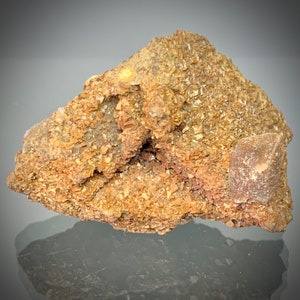 Superb Axinite On Matrix Meldon Aplite Quarry, Okehampton, Devon, England. image 6