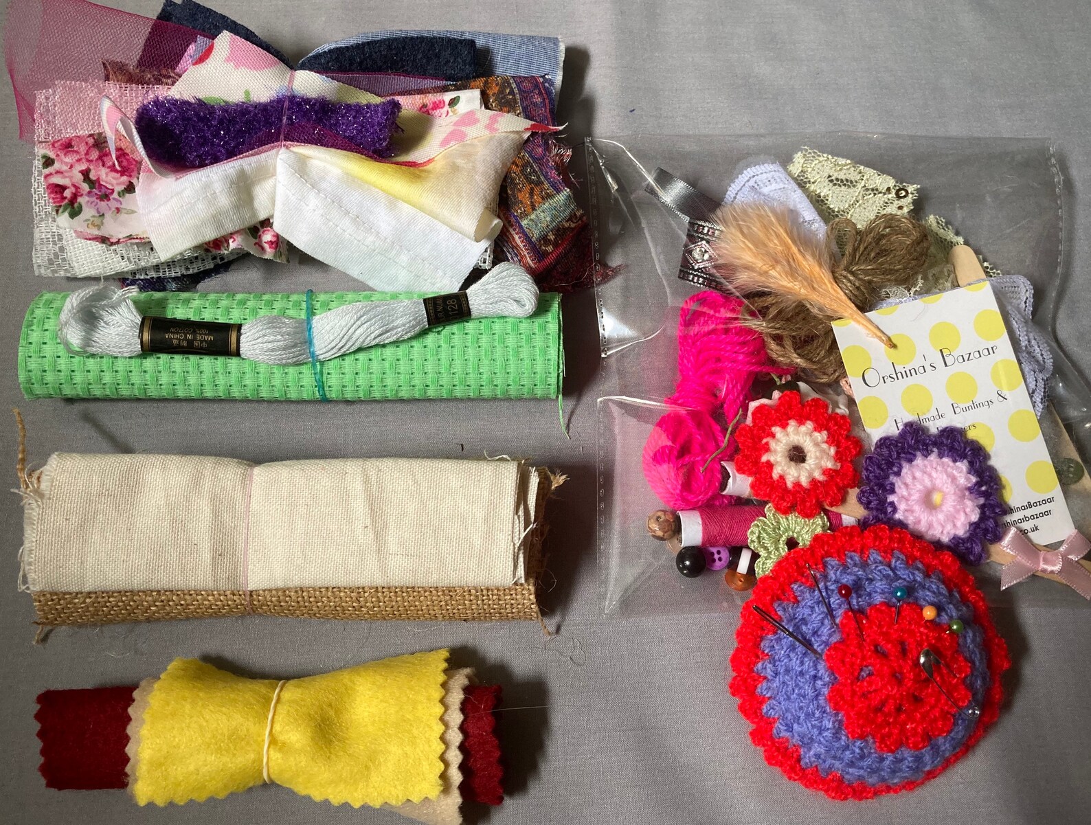 My First Sewing Kit / a Fun Starter Set for Crafty Kids / in BUTTONS