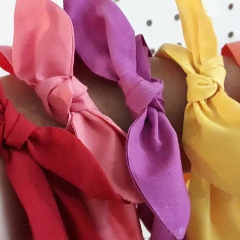 Headband Hair Emotion Bow Purple Hair Accessories Bow Hair Etsy