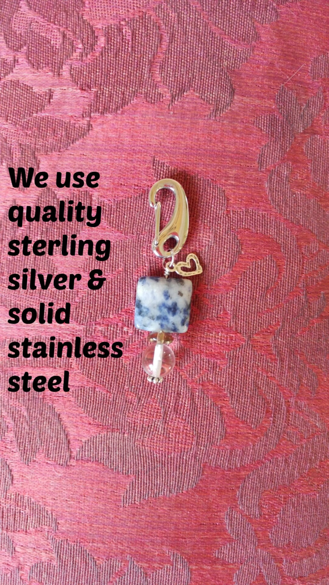 Crystal Healing, Collar Charm, Dog Collar Charm, Cat Collar Charm