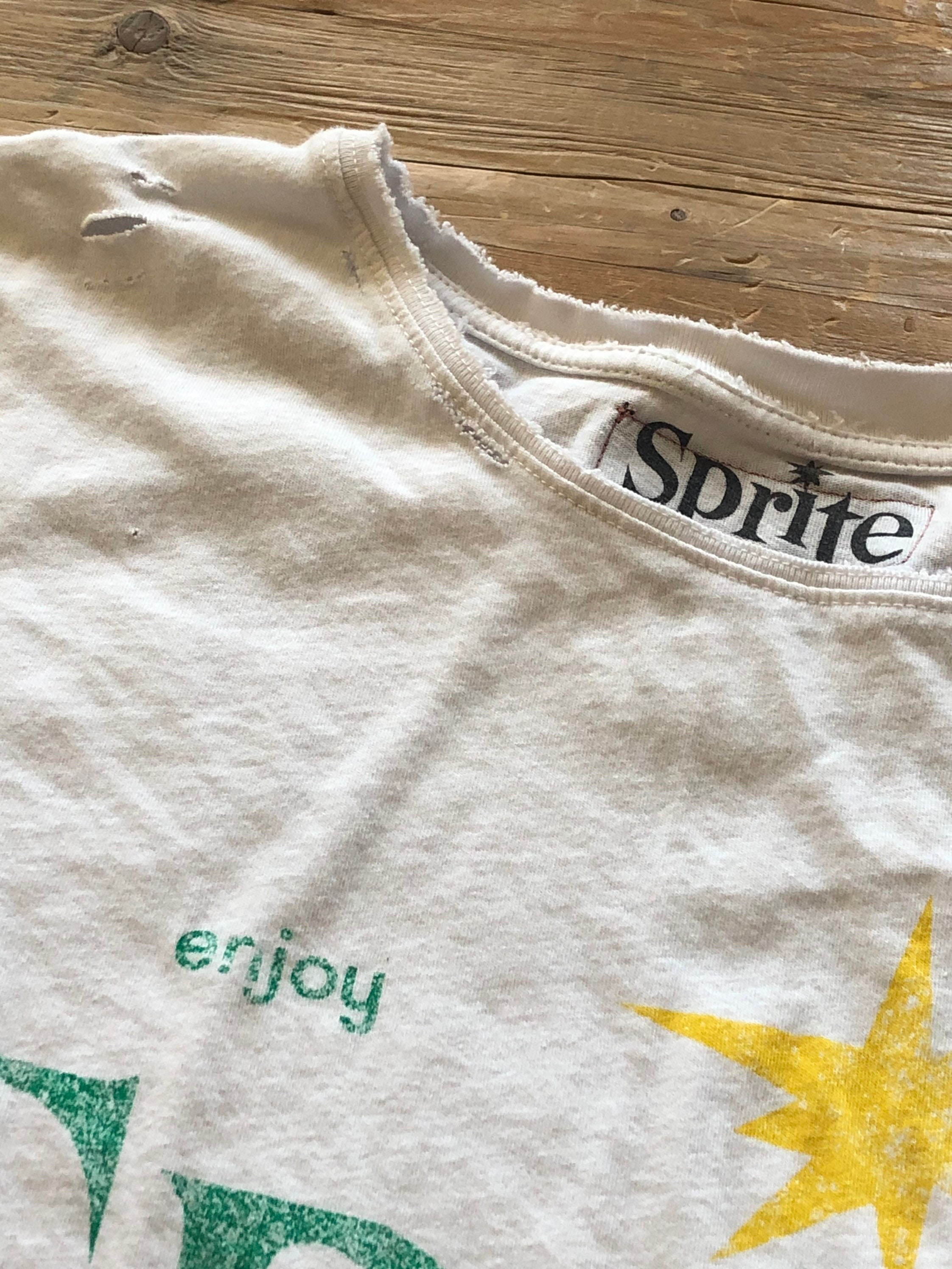 green sprite shirt