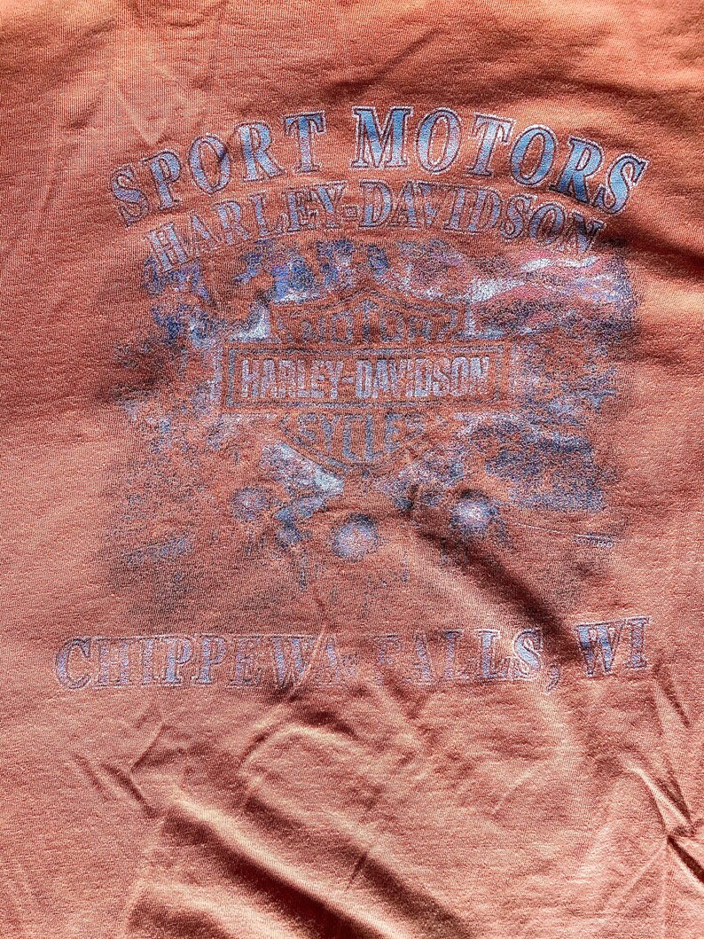 Vintage Harley Davidson tank 3XL