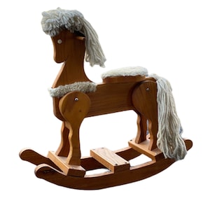 Boho Vintage Rocking Horse