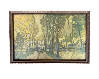 Peter H. Van Vleck Autumn Landscape, Framed