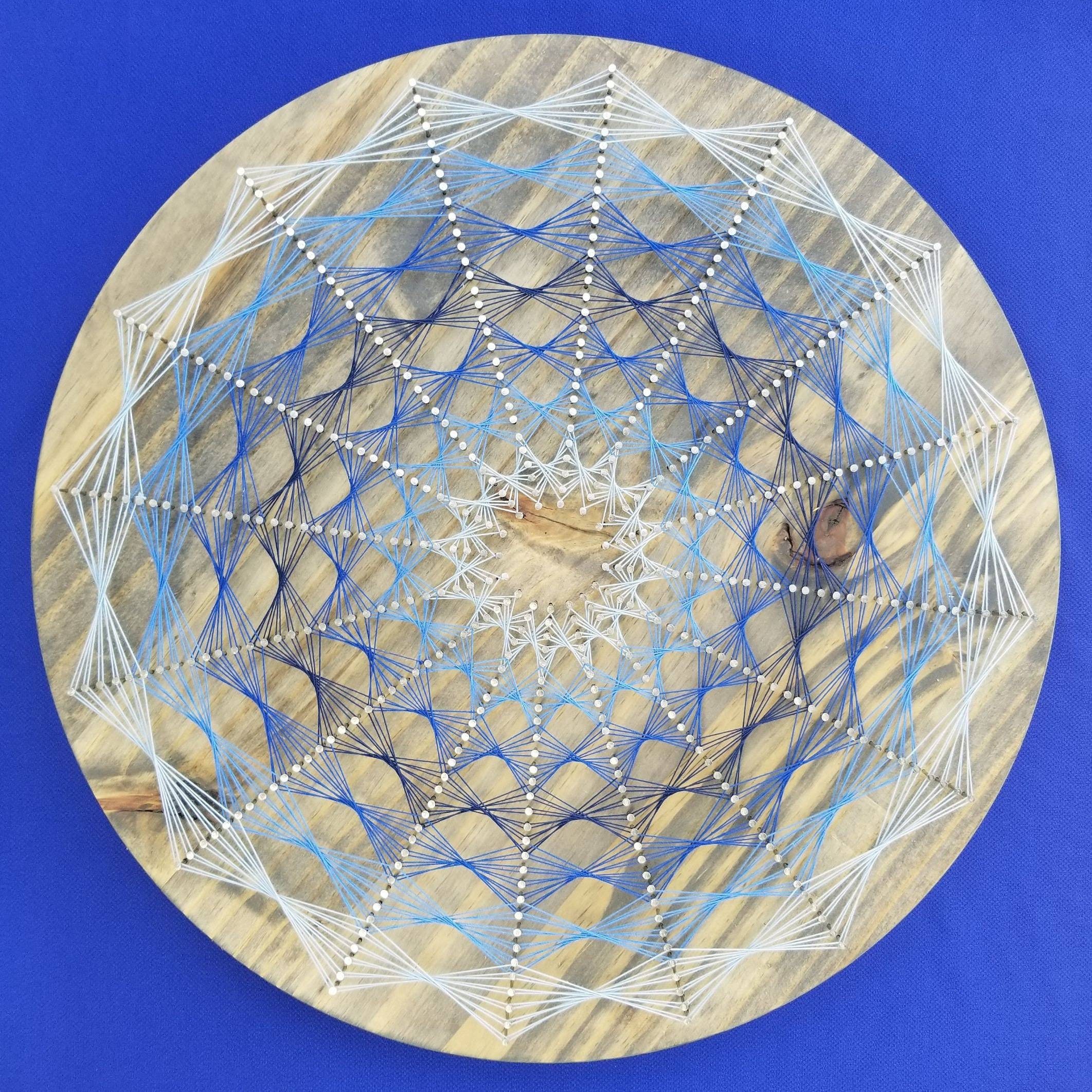 Abstract string art Etsy