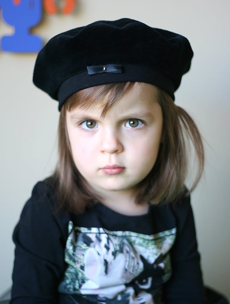 Girls beret pattern, Kids Hat Sewing tutorial PDF, Photo props, Baby/Toddler/Child sizes image 5