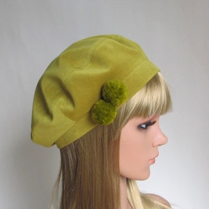Girls beret pattern, Kids Hat Sewing tutorial PDF, Photo props, Baby/Toddler/Child sizes image 3