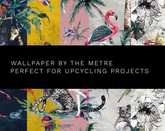 Wallpaper By The Metre | furniture redesign | DIY | Upcycled | Renovation