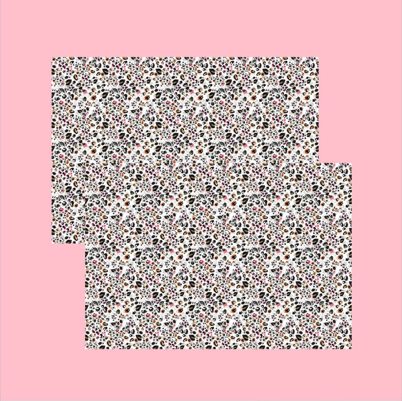Wrapping paper Lazy Leopard