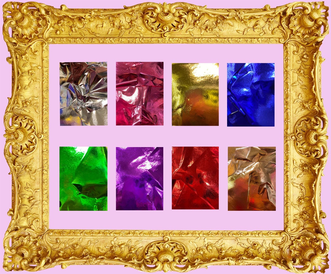 Gilding Foil Metal Leaf CHOICE OF COLOURS Crafting Supplies Etsy UK