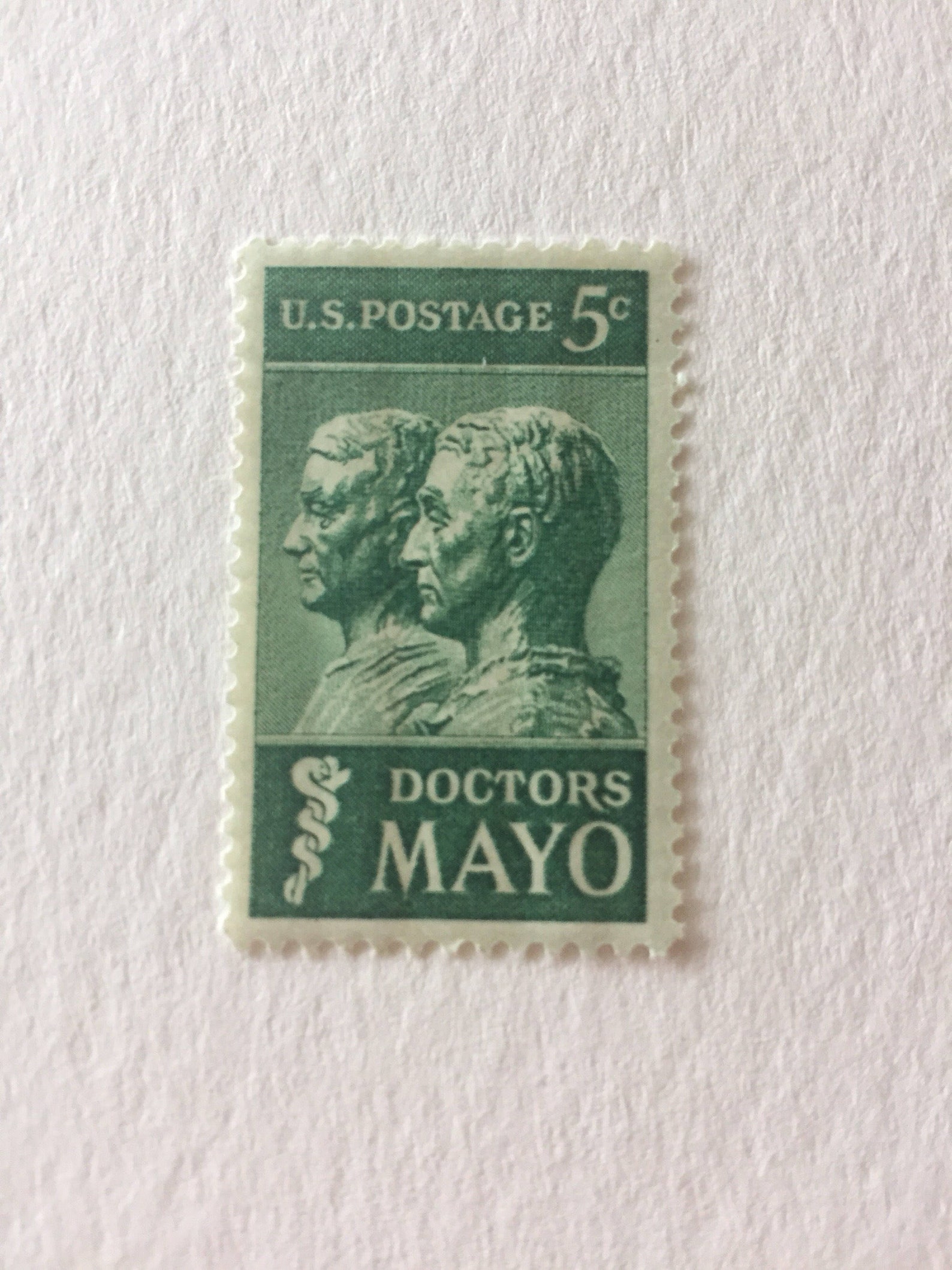 10 Doctores Mayo 5c Sellos postales estadounidenses sin usar Etsy