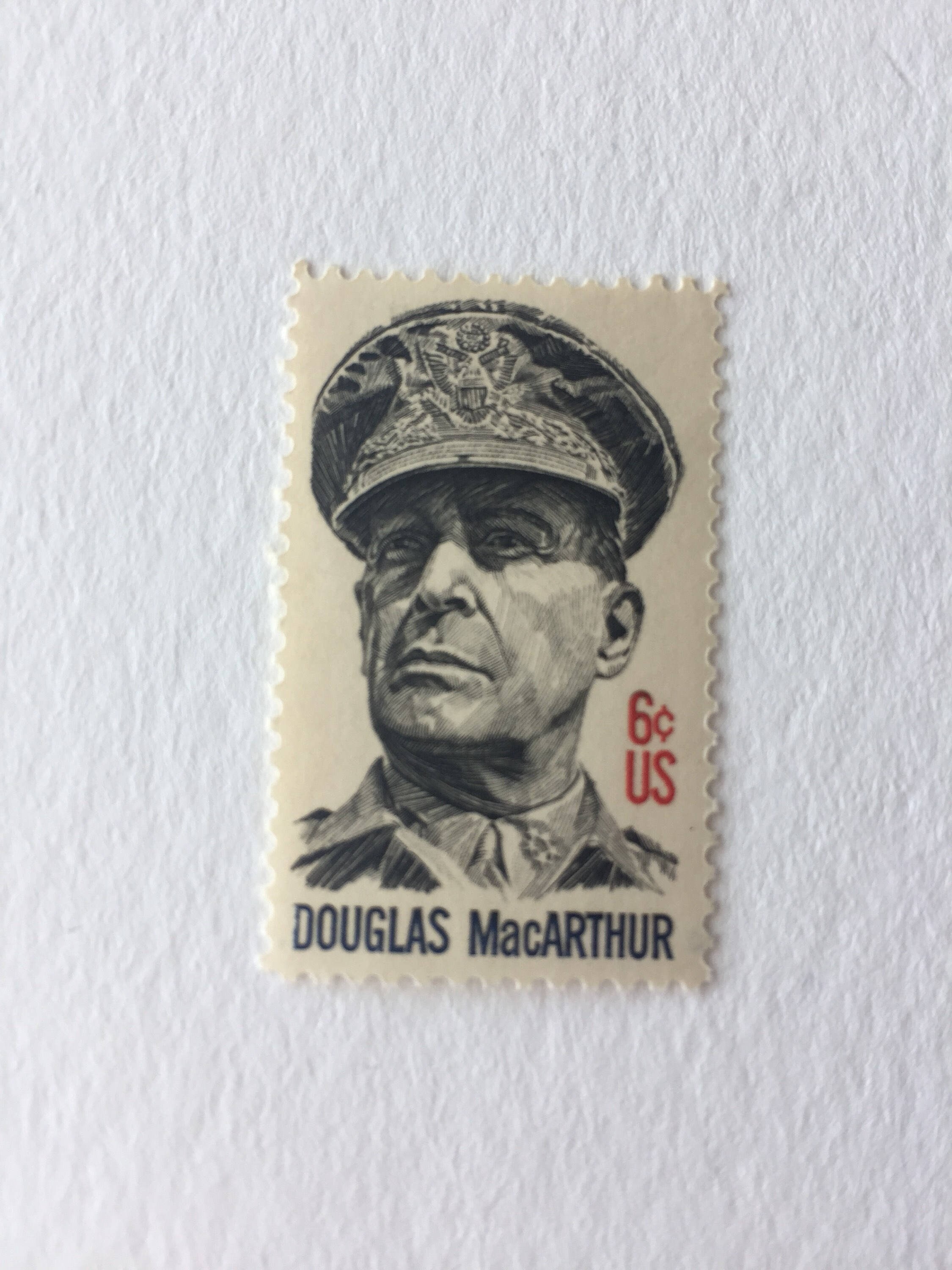 10 General Douglas MacArthur 6c unused US postage stamps Etsy