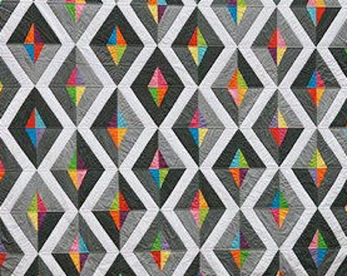 Prism Quilt Pattern Modern Quilt Pattern by Fresh Lemons Etsy