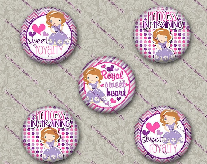 Set of 5 Buttons - Sofia Inspired - PLEASE READ DESCRIPTION