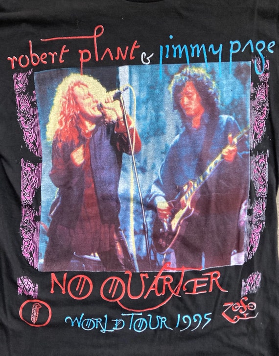 Vintage 1990s ROBERT PLANT & Jimmy Page No Quarter 1995 All Vintage 1990s ROBERT PLANT & Jimmy Page No Quarter 1995 All