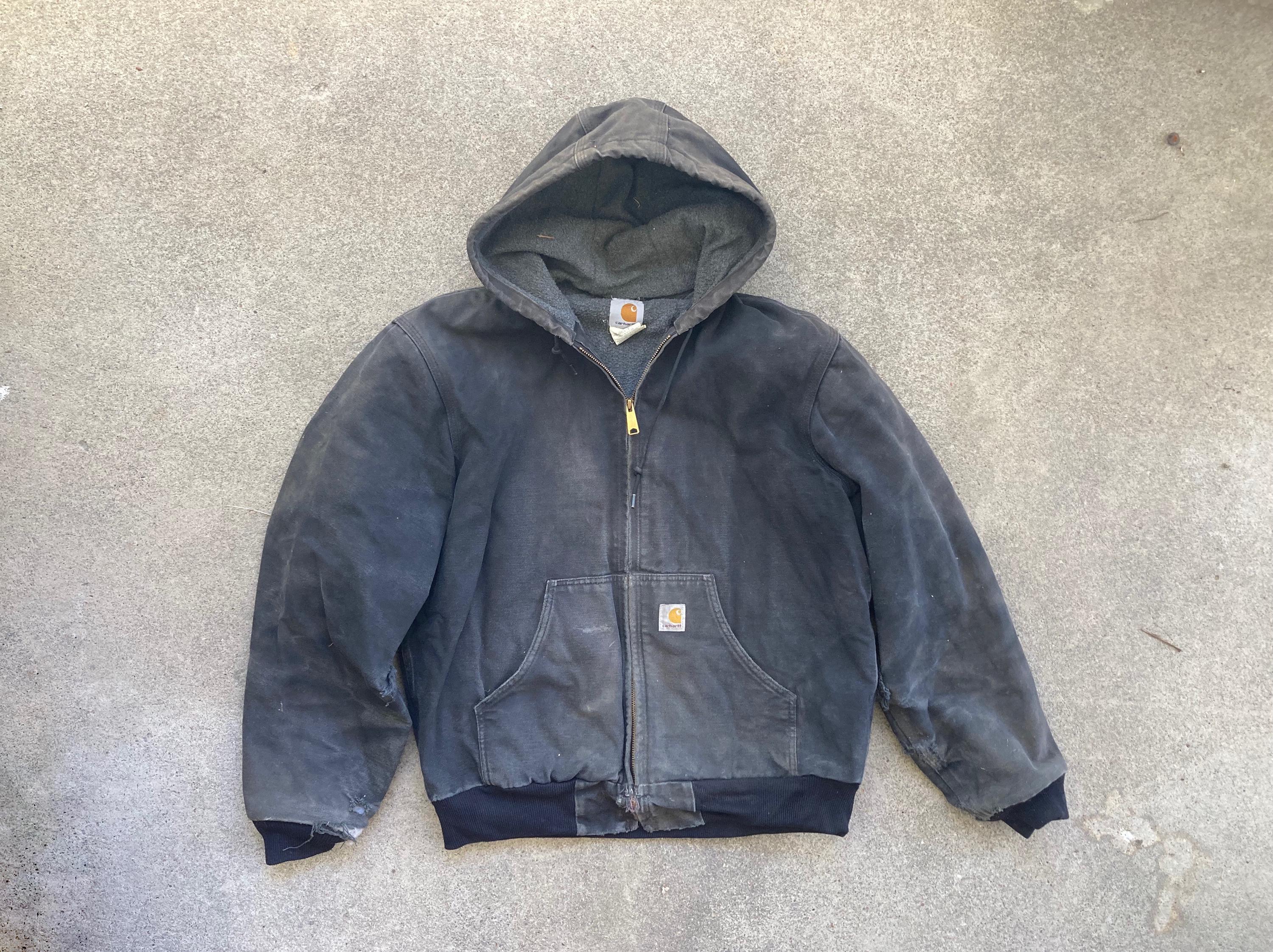 ヴィンテージ CARHARTT J158 BLK スーパーディストレスト ブラック