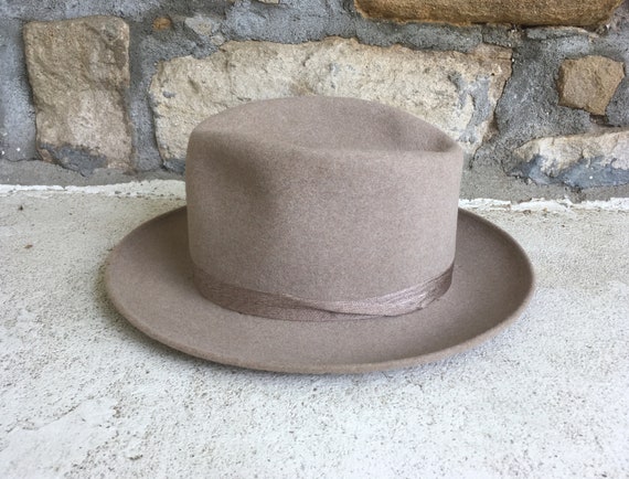 stetson whippet fur felt fedora hat