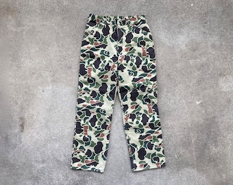60s Sears Duck Camo Pants Size 29 X 28 Vintage Hunting Trousers - Etsy