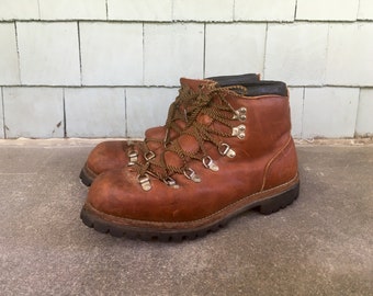 Vintage Mens DEXTER Two Tone Leather 