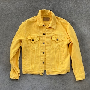 Yellow levis jacket new arrivals