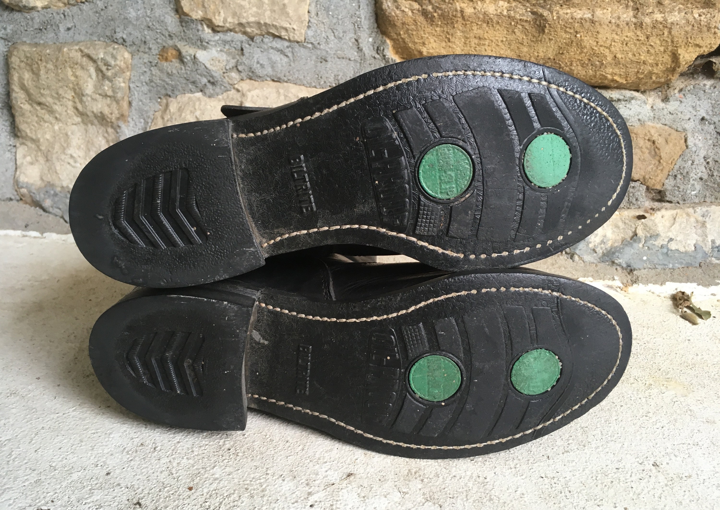 Vintage Mens 1960s Black Leather Harness Engineer MOTORCYCLE