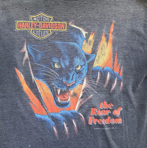 ヴィンテージ 1990年代 ハーレーダビッドソン パンサー ペーパーシン T 