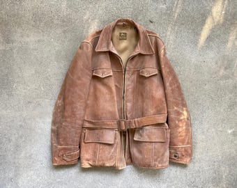 Vintage 1970s CHARLES DALY Camo Zipper Fly PANTS Size 33 X 27.5