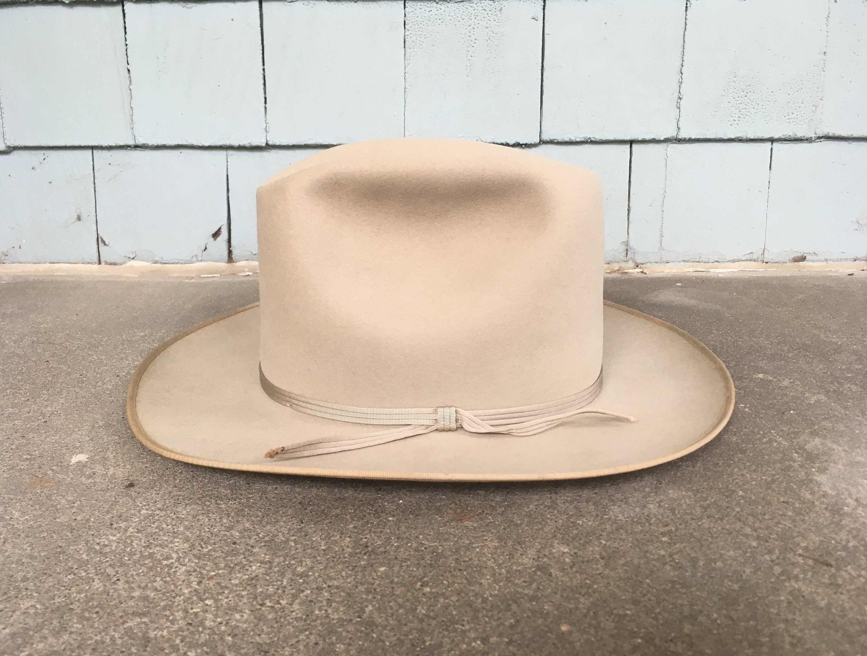 Vintage 1950s STETSON Last Drop Tan 3X 