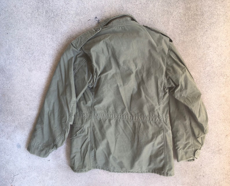 Vintage Mens 1980s M65 OD Green Army Field JACKET Size Small - Etsy Ireland