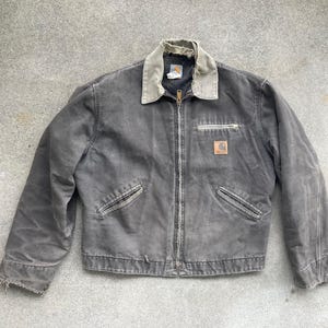 Vintage CARHARTT J97 TMB Timber Detroit Blanket Lined Canvas Work Vintage CARHARTT J97 TMB Timber Detroit Blanket Lined Canvas Work