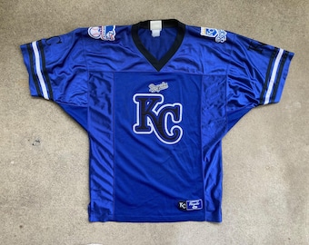 Vintage 1990s Kansas City ROYALS Baseball JERSEY Size XXL Sports Chiefs Football Basketball Polyester