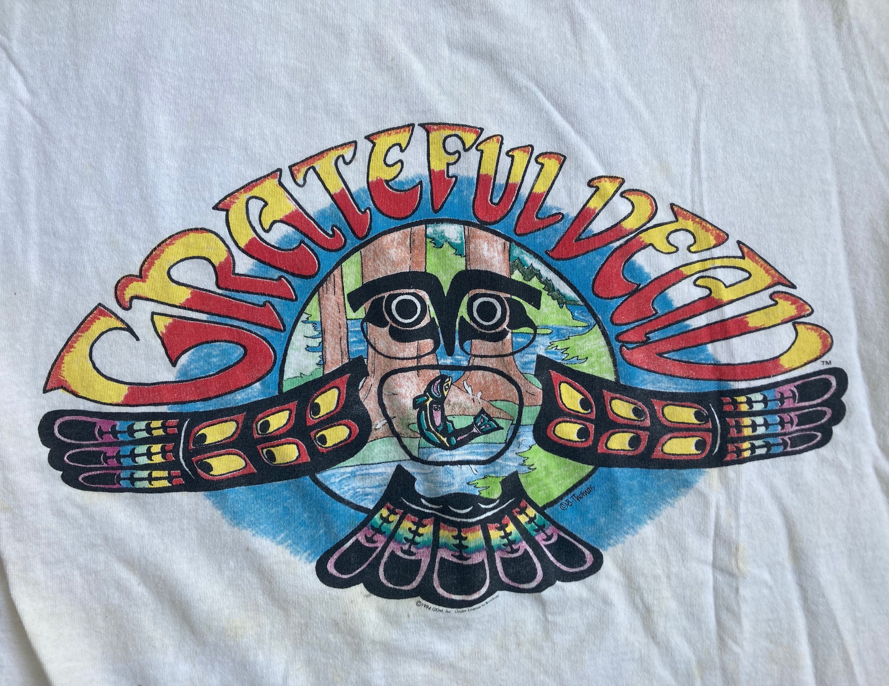 Vintage 1990s GRATEFUL DEAD 1994 Summer Tour Owl Tour T