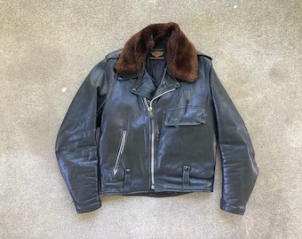 50s Vintage Harley Davidson Horsehide Cycle Champ Motorcycle
