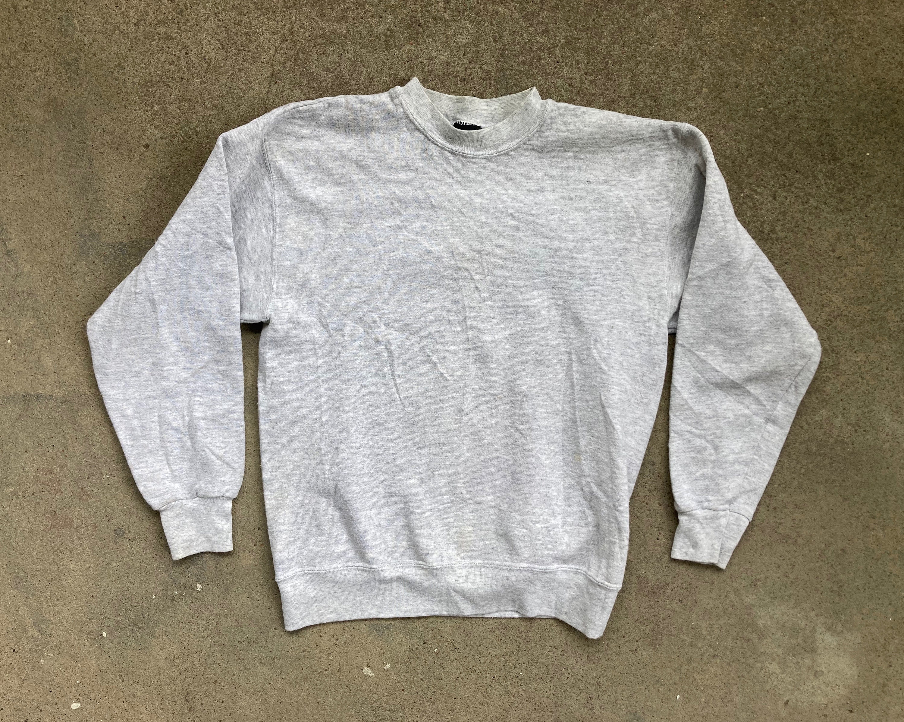 Vintage sweatshirt grey hotsell